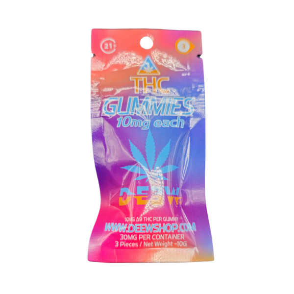 10mg DEƎW Drops - Vegan THC Gummies