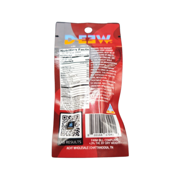 3 pack daytime gummies thc cbd thcv infused edible
