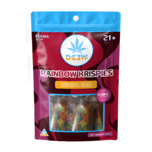 rainbow pebbles cereal bars infused edible delta 9 thc
