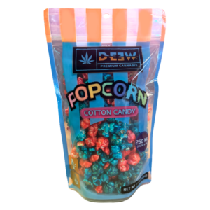 thc infused cotton candy popcorn edibles hemp delta 9