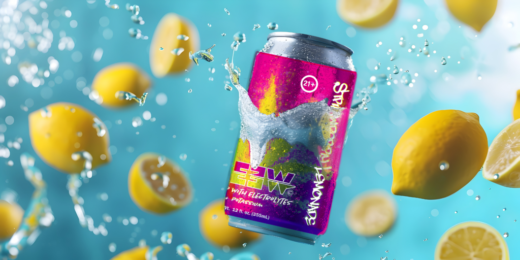 strawberry lemon haze seltzer
