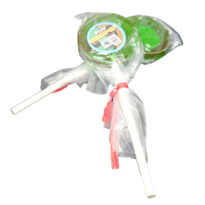 green apple lollypop