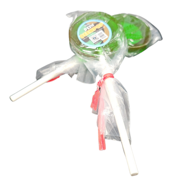 green apple lollypop