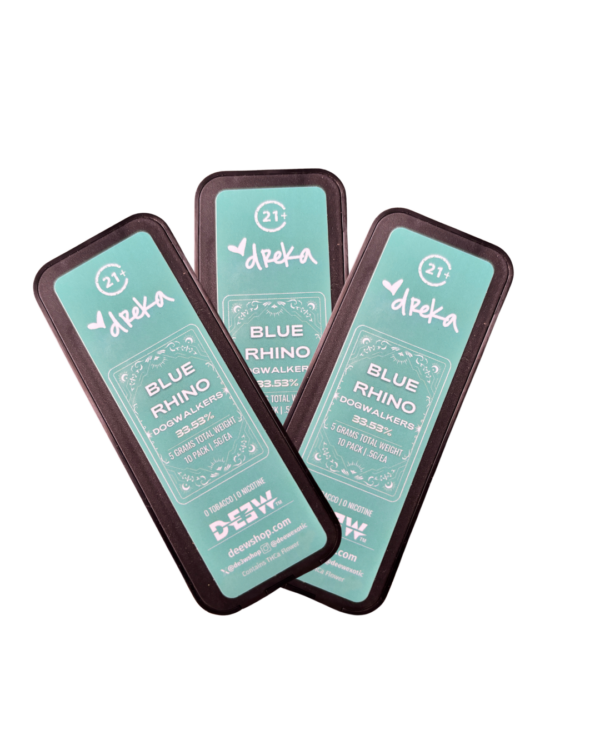 Dreka Blue Rhino 10-Pack of 0.5g Dog Walkers - Image 2