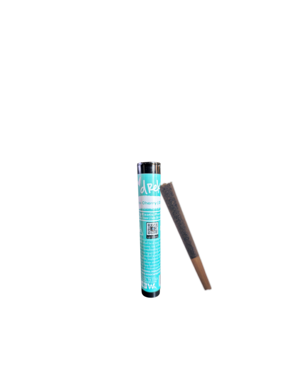 Dreka Gates's 1 gram THCa Flower Preroll showcasing premium cannabis flower for a smooth and relaxing experience.