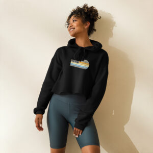 DEEW Retro Women's Crop Hoodie