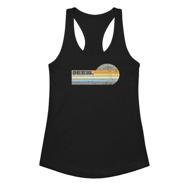 DEEW Retro Women’s Racerback Tanktop - Image 2